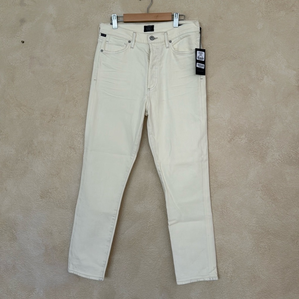 Citizens of Humanity Crop High Rise Slim Jeans